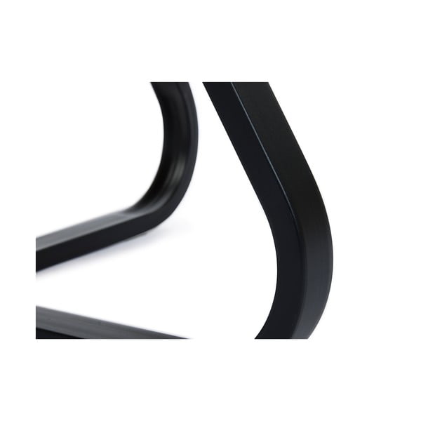 Okrugao stolić za kavu s pločom stola u dekoru hrasta u prirodnoj boji ø 80 cm Cesura – Unique Furniture-image-3