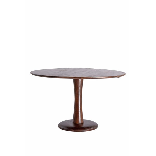Smeđi okrugli blagovaonski stol ø 150 cm Apulia – Light & Living