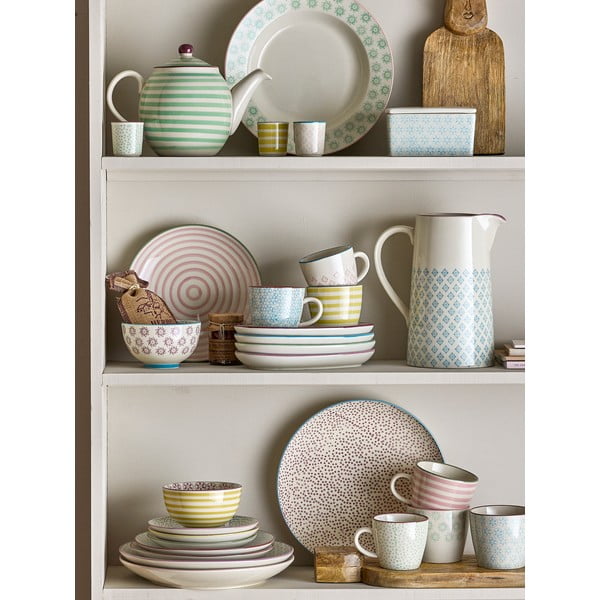 Zeleno-bijeli keramički čajnik Bloomingville Patrizia, 1,2 l-image-4