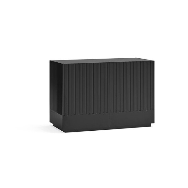 Crna niska komoda 100x70 cm Doric – Teulat-image-1