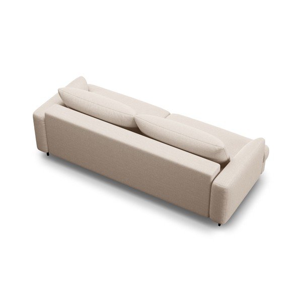 Bež sklopiva/s prostorom za odlaganje sofa 233 cm Naomi – Micadoni -image-2