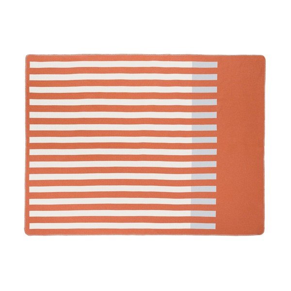 Narančasta deka 160x200 cm Onu – noo.ma