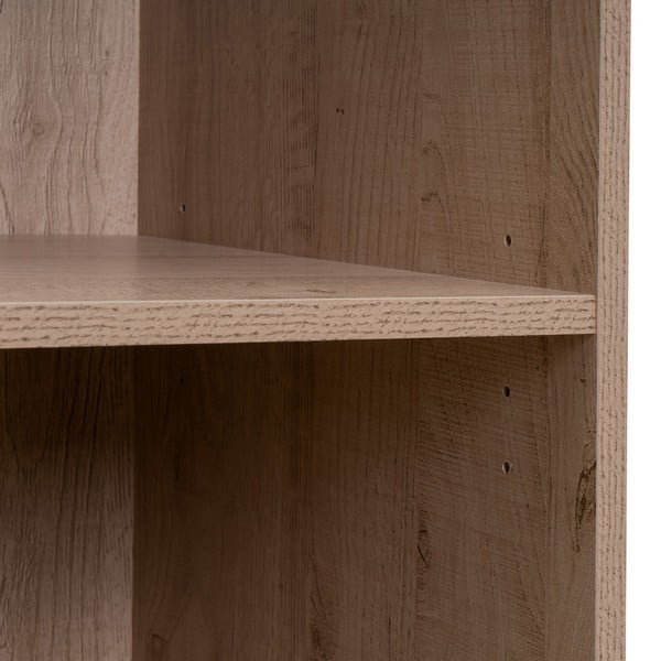 Otvoreni modularni garderobni ormar u dekoru hrasta u prirodnoj boji 60x180x45 cm Modular – Casa Selección-image-4