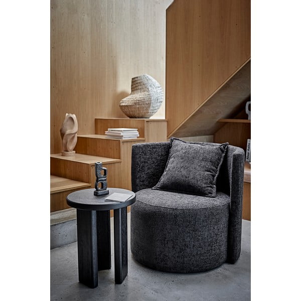 Okrugao pomoćni stol u dekoru jelke ø 40 cm Mimola – Bloomingville-image-1