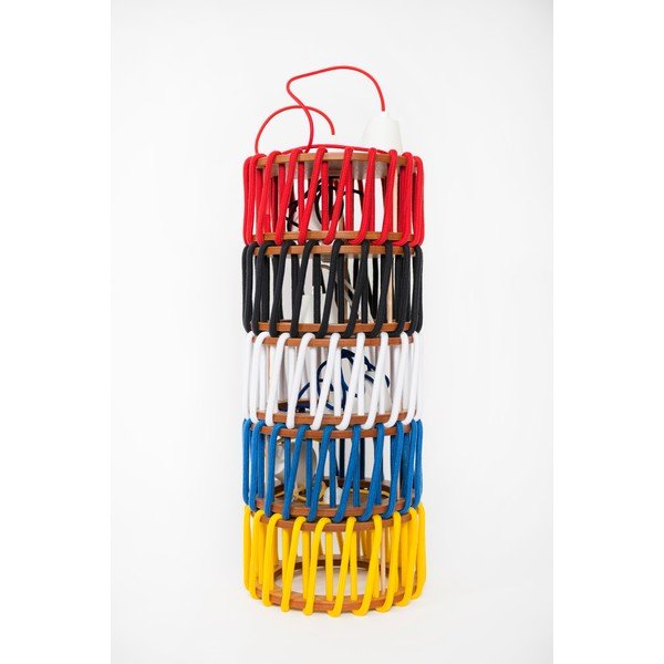 Plava stropna lampa EMKO Macaron, ø30 cm-image-4