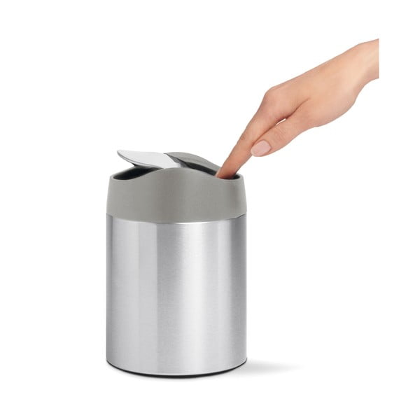 Kanta za smeće od nehrđajućeg čelika 1,5l Mini - simplehuman-image-2
