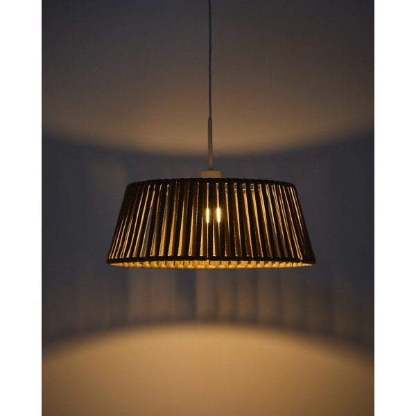 Bež metalno sjenilo ø 46 cm Aldet – Kave Home-image-2