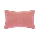 Ružičasta ukrasna jastučnica od reciklirane plastike Kave Home Dalila, 30 x 50 cm