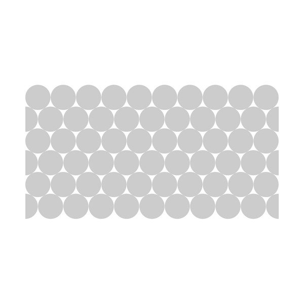 Naljepnice u setu za prozore 50 kom 10x10 cm Clackout Circle – Ambiance-image-2