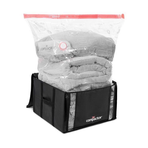 Crna kutija za pohranu odjeće Compactor XXL Black Edition 3D Medium, 125 l-image-3