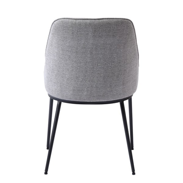 Sive blagovaonske stolice u setu 2 kom Meridian – Unique Furniture-image-3