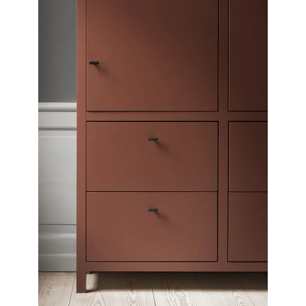 Sive metalne zidne kuke u setu 2 kom Rof – Blomus-image-3