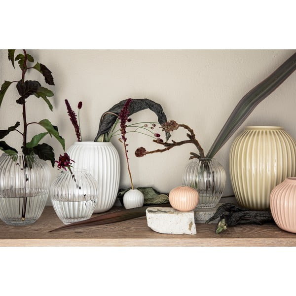 Vaza od puhanog stakla Kähler Design, visina 14 cm-image-4