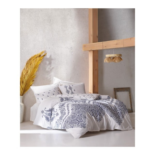 Pamučni set posteljine s Coria plahtama, 200 x 220 cm