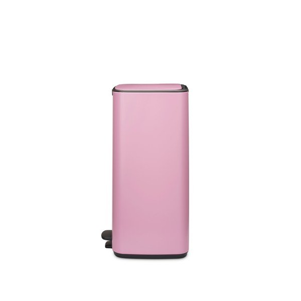 Ružičasta željezna kanta za smeće s pedalom 30 l Bo – Brabantia-image-3