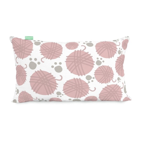 Happynois Kitty navlaka za jastuk od čistog pamuka, 50 x 30 cm-image-2