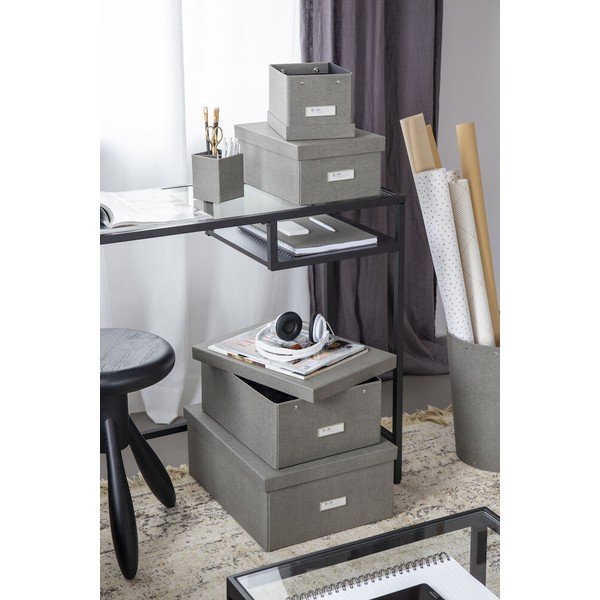 Kutija za pohranu s poklopcem Karin – Bigso Box of Sweden-image-2