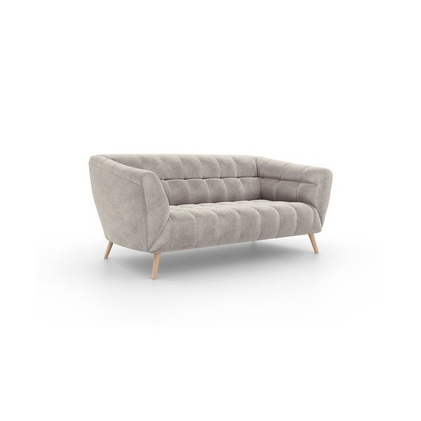 Bež sofa od baršuna Interieurs 86 Étoile, 170 cm-image-2