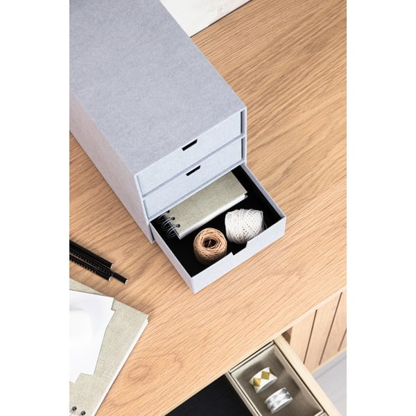 Kartonski uredski organizator za ladicu Ingrid – Bigso Box of Sweden-image-2