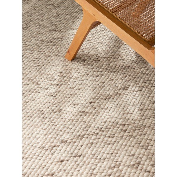 Bež/u prirodnoj boji ručno rađen vunen tepih 140x200 cm Lyon Beans – Elle Decoration-image-2