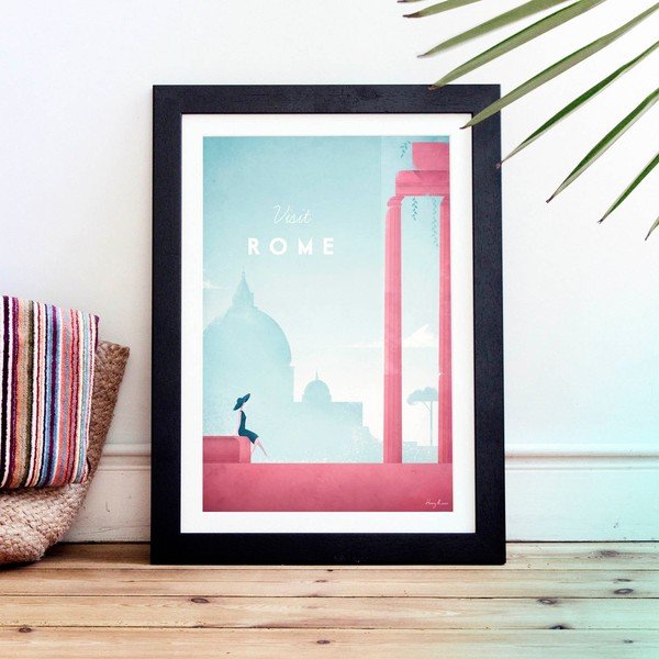 Poster Travelposter Rome, 30 x 40 cm-image-1