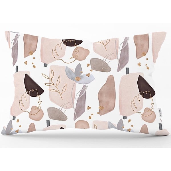 Jastučnica Minimalist Cushion Covers Soft Color Leaves, 35 x 55 cm