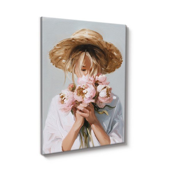 Slika s ručno oslikanim elementima 70x100 cm Estelle – Styler-image-4