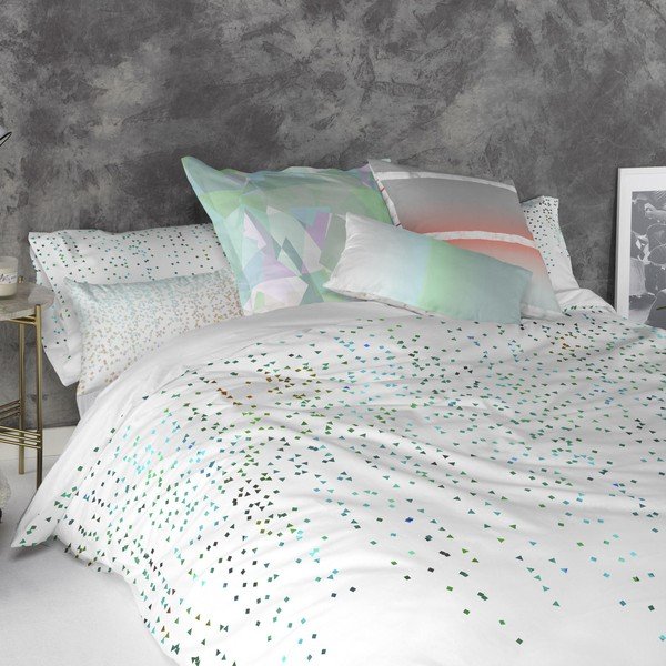 Set od 2 pamučne jastučnice Blanc Rain-image-4