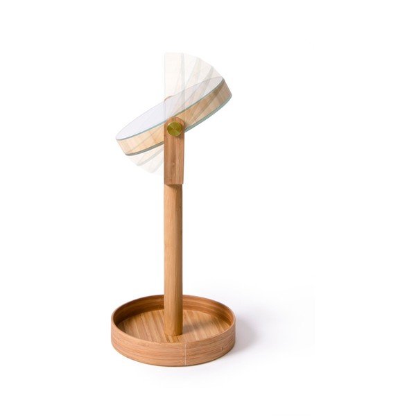 Stolno ogledalo s policom Magnify Bamboo-image-1