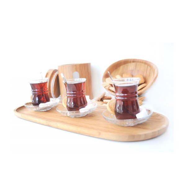 Pladanj od bambusa za posluživanje Bambum Latte kave-image-1