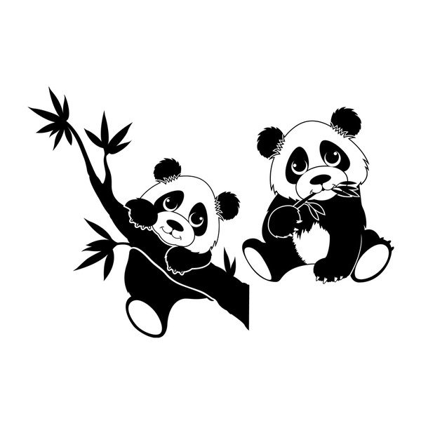 Naljepnica Fanastick Pandas-image-1