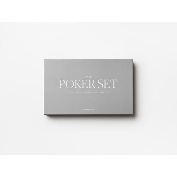 Igra s kartama Classic Poker Set – Printworks-image-2