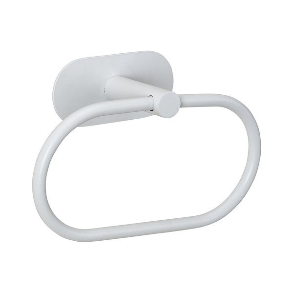 Bijeli samoljepljiv držač za ručnike od nehrđajućeg čelika Orea – Wenko-image-4