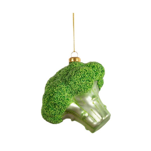Stakleni ukras za božićno drvce Broccoli – Sass & Belle
