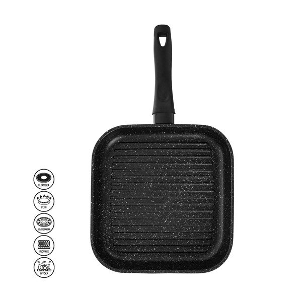 Grill tava s neprianjajućom površinom Pfluon Granit Orion Grande-image-4
