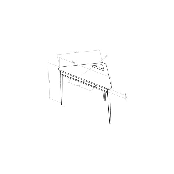 Bijeli kutni stol Ragaba Ashme-image-4