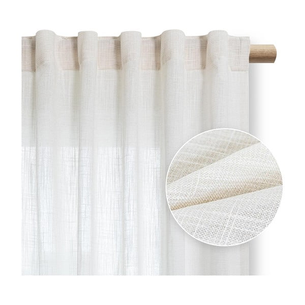 Krem zavjesa 140x270 cm Valeta – Restilo