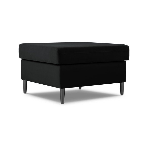 Crni baršunast tabure Kyoto – Cosmopolitan Design-image-1