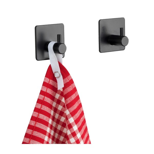 Samodržaće kuke od nehrđajućeg čelika u setu od 2 kom Ureo - Wenko-image-2