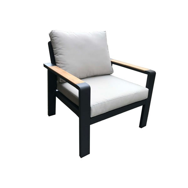 Siva vrtna garnitura aluminijska za 5 osoba Rotterdam – Rojaplast-image-3