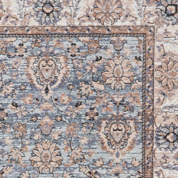 Plava/krem staza 80x300 cm Vintage – Think Rugs-image-3