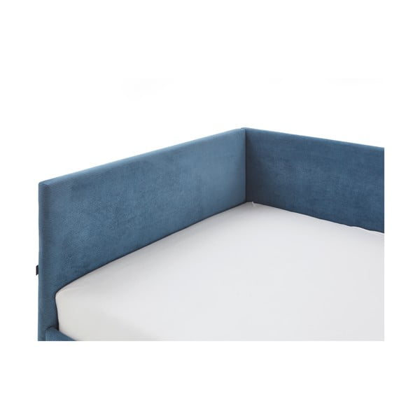 Plavi podstavljeni kutni dječji krevet bez podnice 140x200 cm Cool – Meise Möbel-image-4