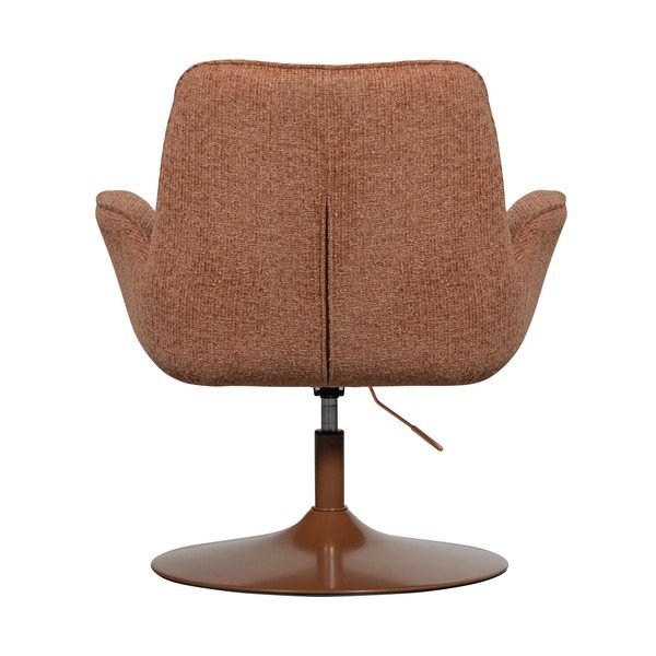 Narančasta fotelja s podesivom visinom sjedala Marten – WOOOD-image-4