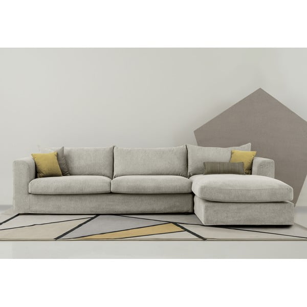 Svijetlo siva kutna garnitura (s desnim kutom) Asgard – Scandic-image-1