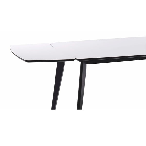Crno-bijela dodatna ploča za blagovaonski stol Rowico Griffin, 90 x 45 cm