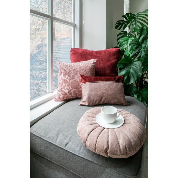 Plavi ukrasni jastuk Tiseco Home Studio Ribbed, 60 x 60 cm-image-2