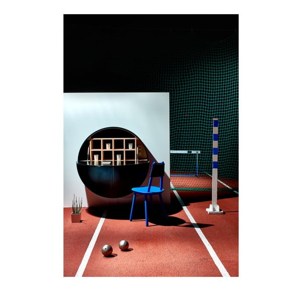 Crno-smeđi viseći sklopivi ormarić EMKO Pill-image-1