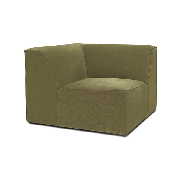 Kaki zeleni baršunasti kutni element Scandic Sting-image-2