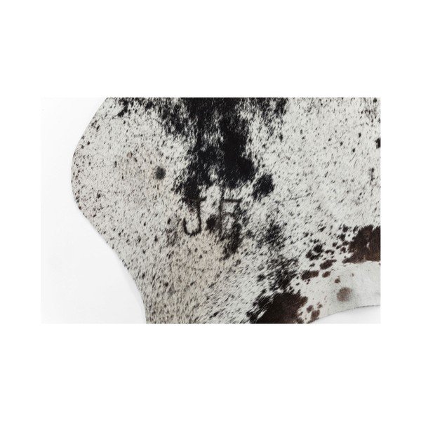 Bijelo-smeđi tepih od kravlje kože Kare Design Hide, 190 x 150 cm-image-2