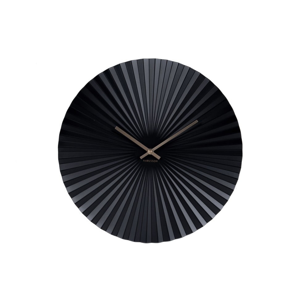Sat u crnoj boji Karlsson Sensu, ø 40 cm
